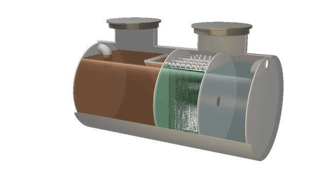 Экофильтр 0.6 — в разрезе